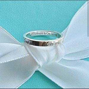 TIFFANY&CO “I love you” RING